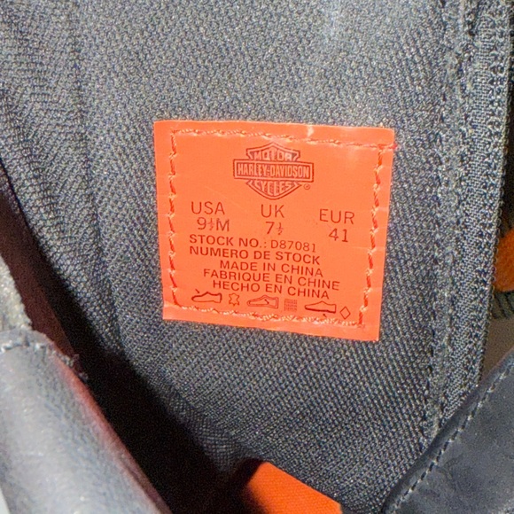 Harley-Davidson Women’s Linnea Leather Motorcycle Boots Black Size 9.5 NWOB - Picture 10 of 10